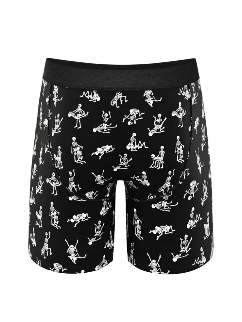 The Bare Back Bones Glow in the Dark Skeletons Long Leg Ball Hammock Pouch W Fly